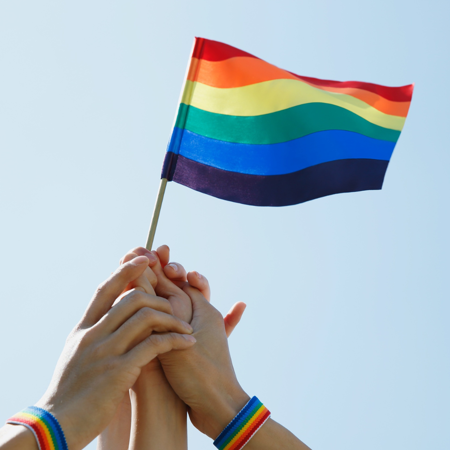 featured image for the article, Pride Month is about celebration, visibility, and care